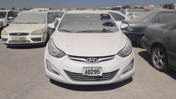 hyundai elantra 2015 kmhdg41exfu203683