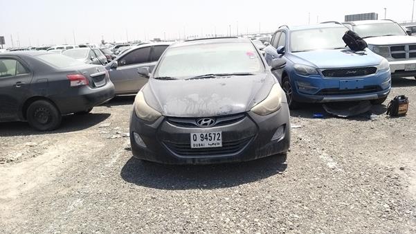 hyundai elantra 2012 kmhdh41cbcu381453