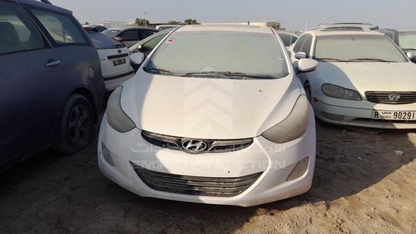 hyundai elantra 2012 kmhdh41e2cu443562