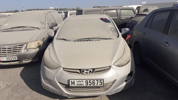 hyundai elantra 2014 kmhdh41e7eu824326