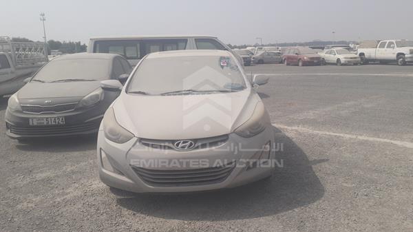 hyundai elantra 2015 kmhdh41e8fu254497