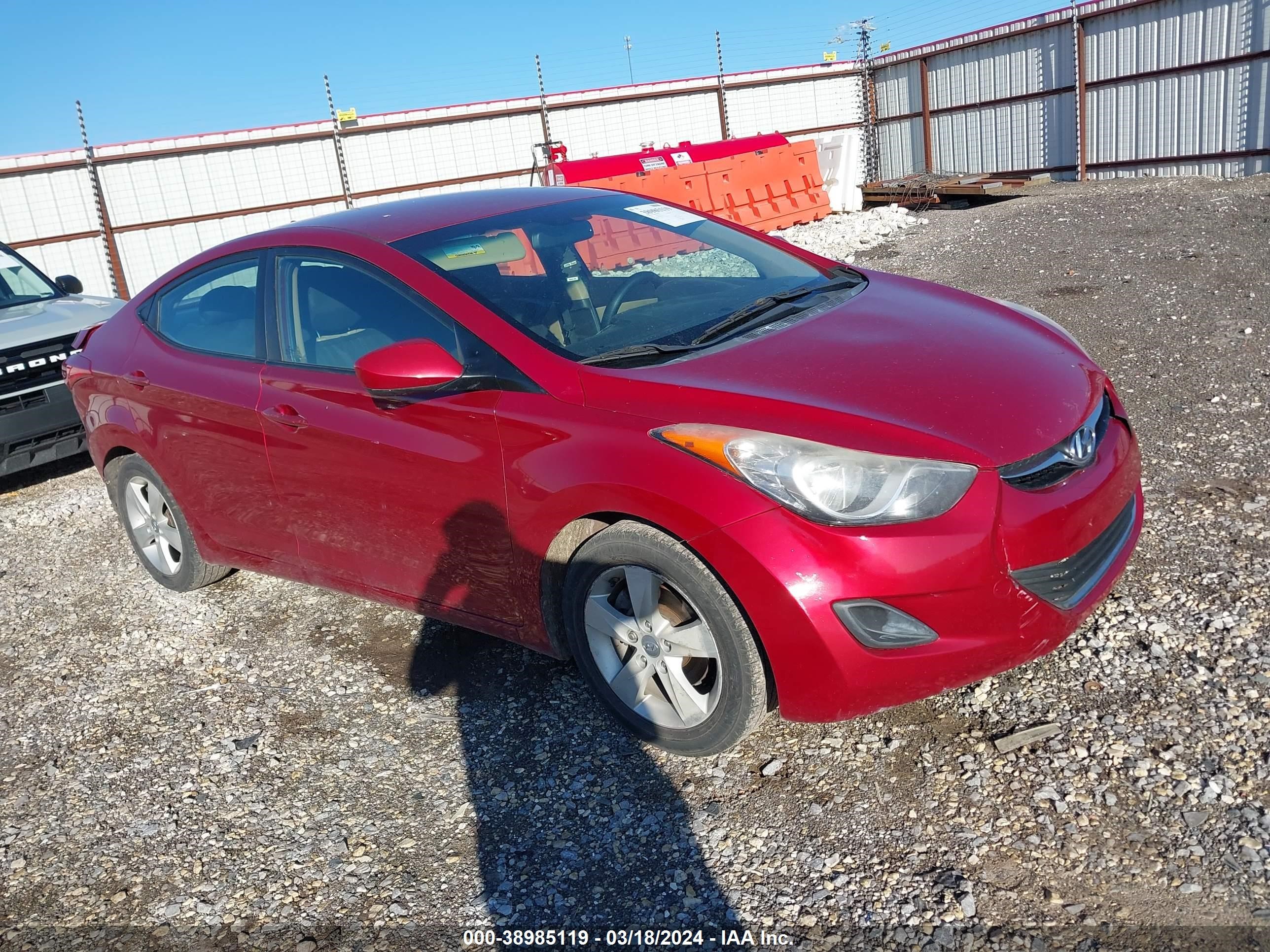 hyundai elantra 2011 kmhdh4ae0bu089975