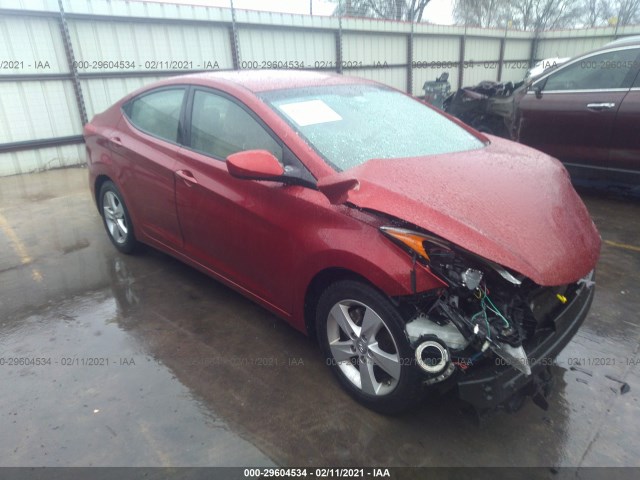 hyundai elantra 2011 kmhdh4ae0bu103423