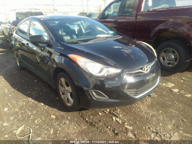 hyundai elantra 2011 kmhdh4ae0bu108864