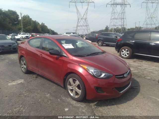 hyundai elantra 2011 kmhdh4ae0bu112462