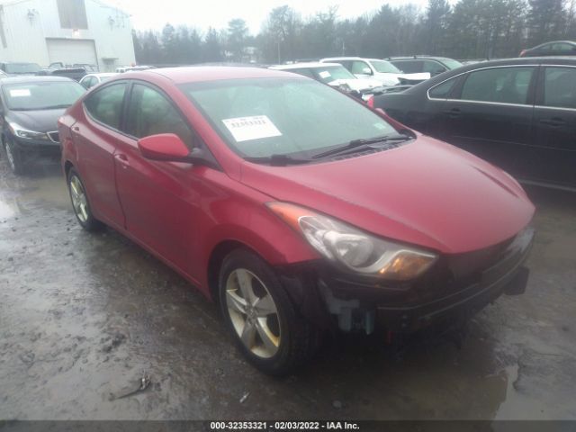 hyundai elantra 2011 kmhdh4ae0bu112901