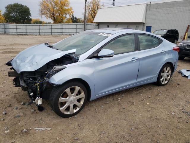 hyundai elantra gl 2011 kmhdh4ae0bu140584