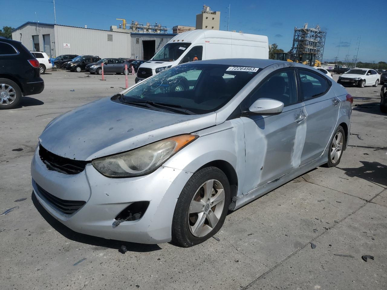 hyundai elantra 2012 kmhdh4ae0cu378792