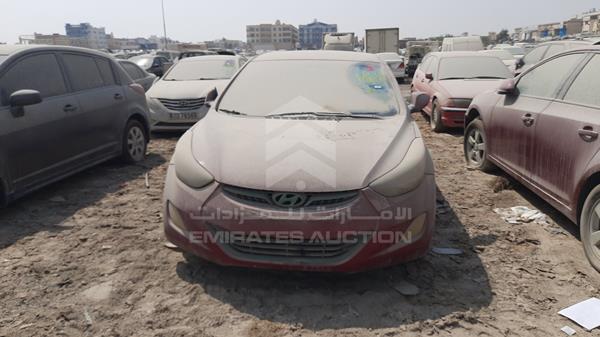 hyundai elantra 2012 kmhdh4ae0cu423097