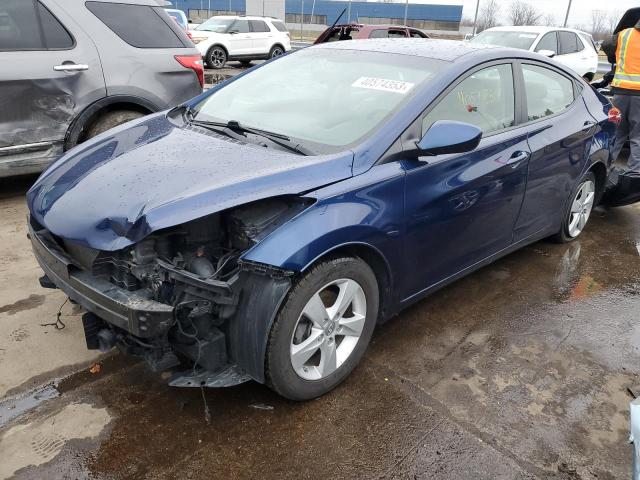 hyundai elantra gl 2013 kmhdh4ae0du519569