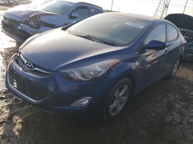 hyundai elantra 2013 kmhdh4ae0du756742