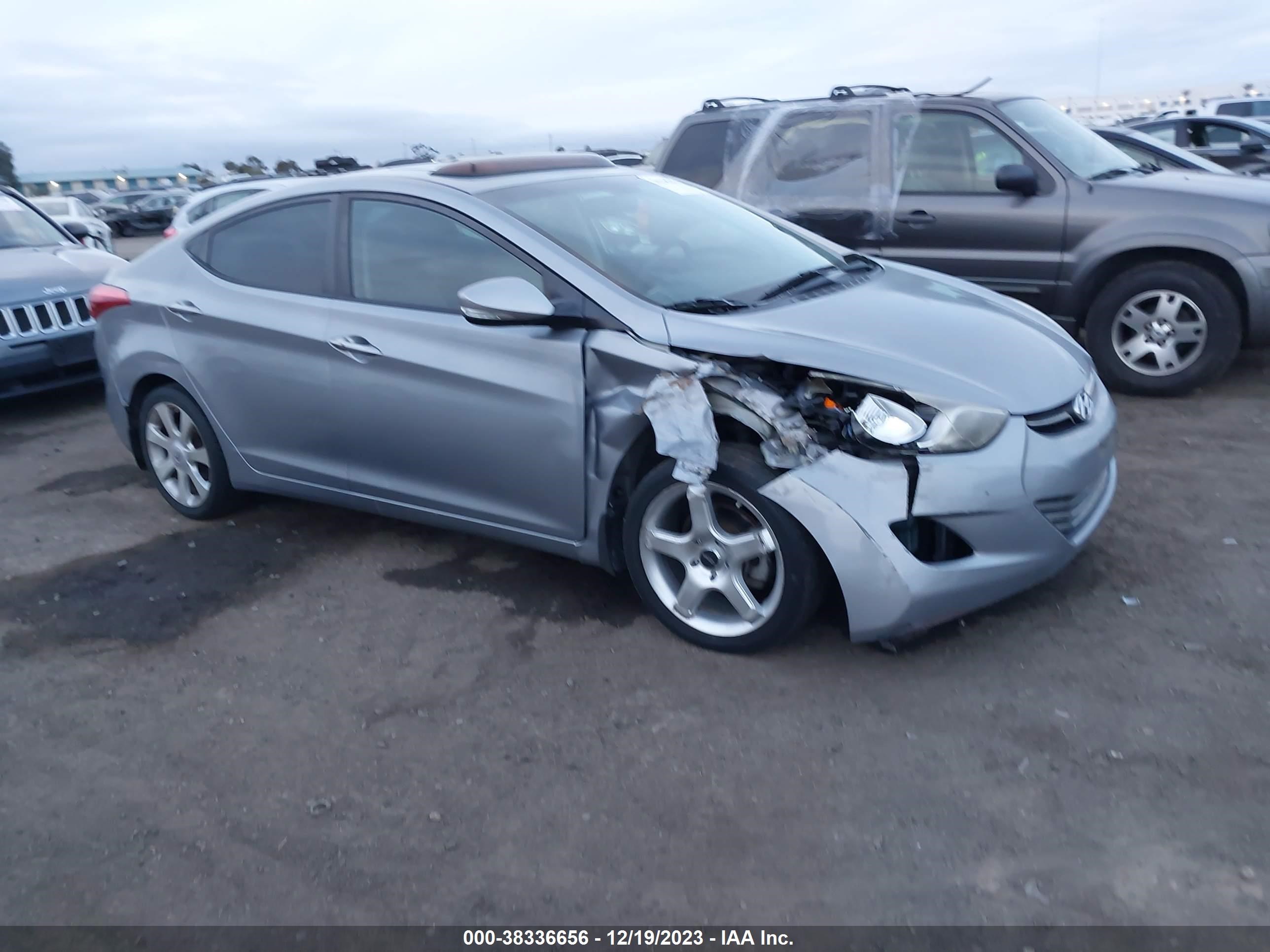 hyundai elantra 2013 kmhdh4ae0du781687