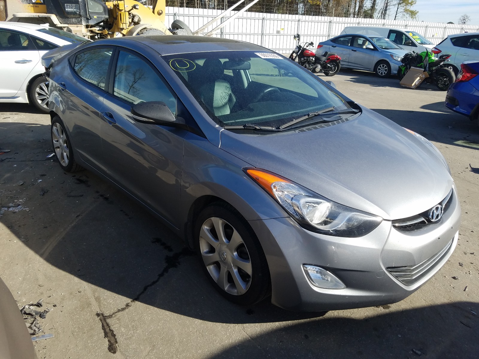 hyundai elantra gl 2013 kmhdh4ae0du783648