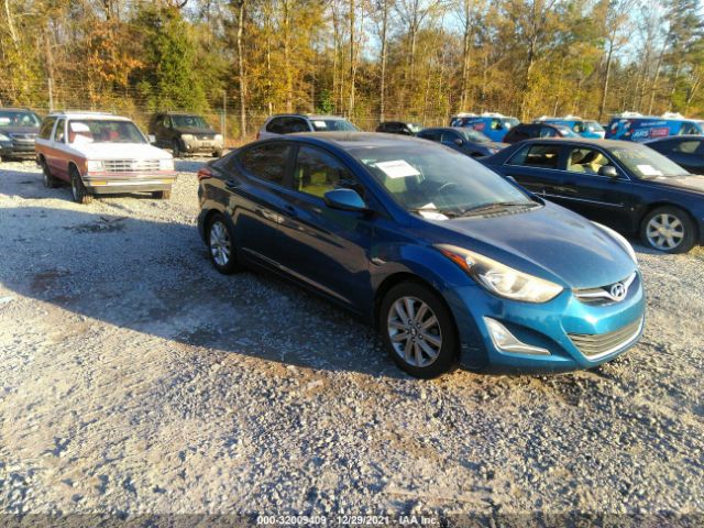 hyundai elantra 2014 kmhdh4ae0eu053739