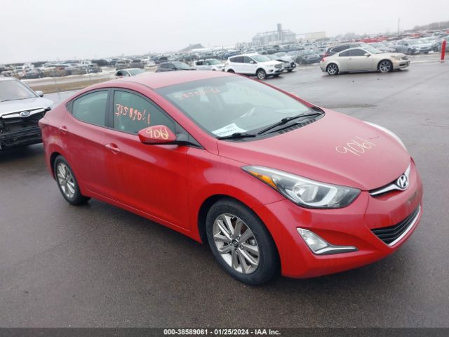 hyundai elantra 2014 kmhdh4ae0eu154036