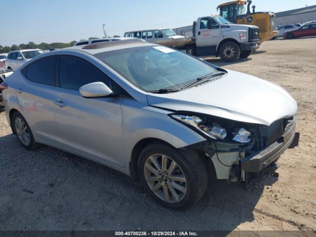 hyundai elantra 2015 kmhdh4ae0fu227892