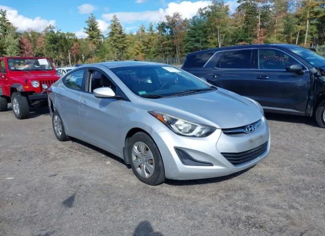 hyundai elantra 2016 kmhdh4ae0gu501657