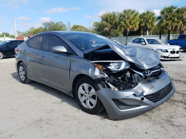 hyundai elantra se 2016 kmhdh4ae0gu511864