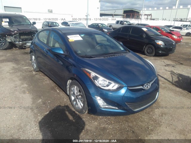 hyundai elantra 2016 kmhdh4ae0gu518846