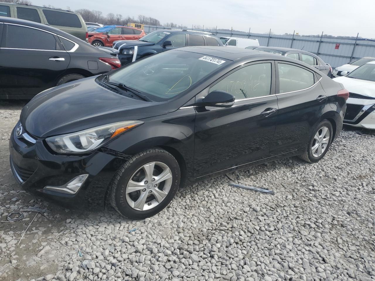 hyundai elantra 2016 kmhdh4ae0gu520581