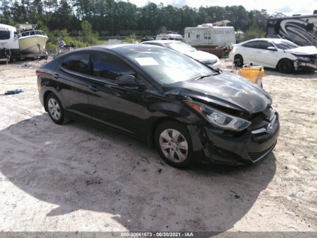 hyundai elantra 2016 kmhdh4ae0gu581929