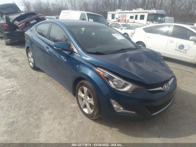 hyundai elantra 2016 kmhdh4ae0gu599928