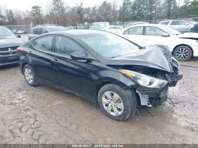 hyundai elantra 2016 kmhdh4ae0gu601645