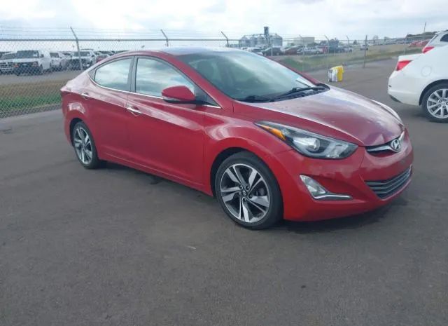 hyundai elantra 2016 kmhdh4ae0gu620955