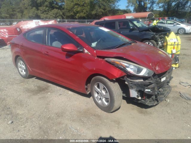 hyundai elantra 2016 kmhdh4ae0gu633348