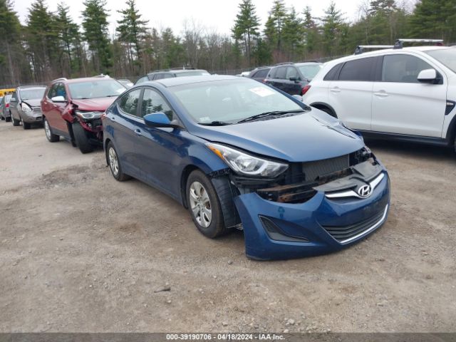 hyundai elantra 2016 kmhdh4ae0gu644883