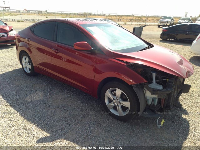 hyundai elantra 2011 kmhdh4ae1bu091119