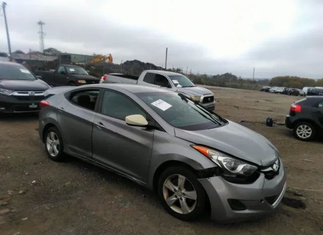 hyundai elantra 2011 kmhdh4ae1bu150332