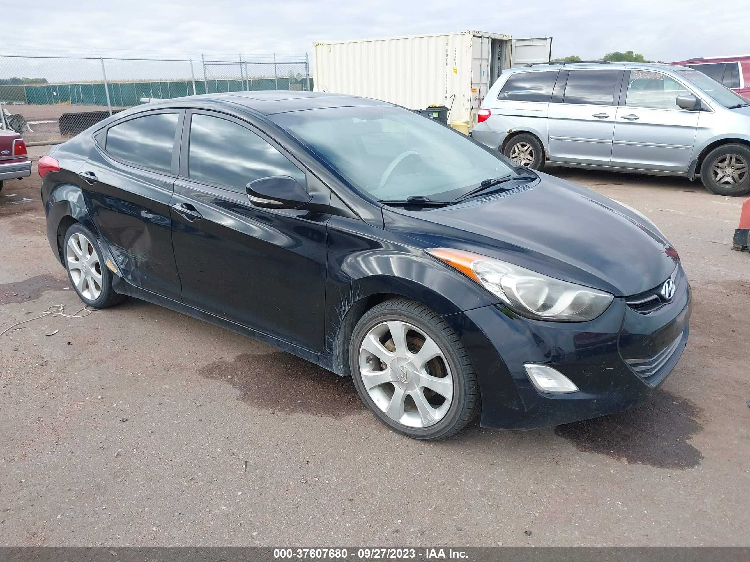 hyundai elantra 2012 kmhdh4ae1cu260248