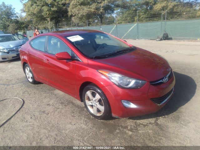 hyundai elantra 2012 kmhdh4ae1cu275591