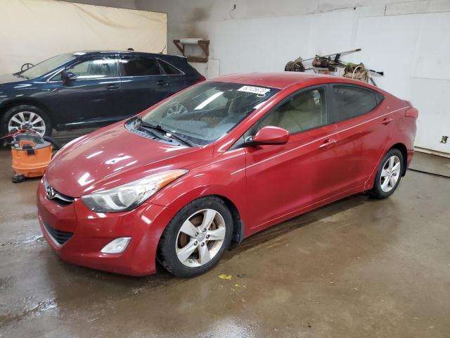 hyundai elantra gl 2012 kmhdh4ae1cu321601