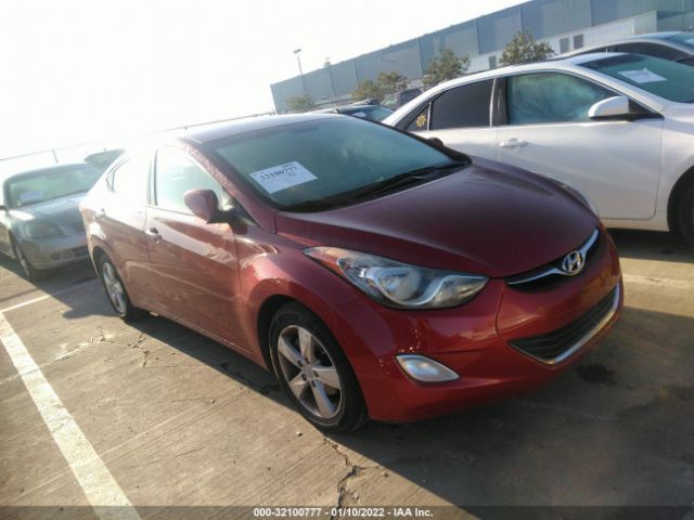 hyundai elantra 2012 kmhdh4ae1cu410908