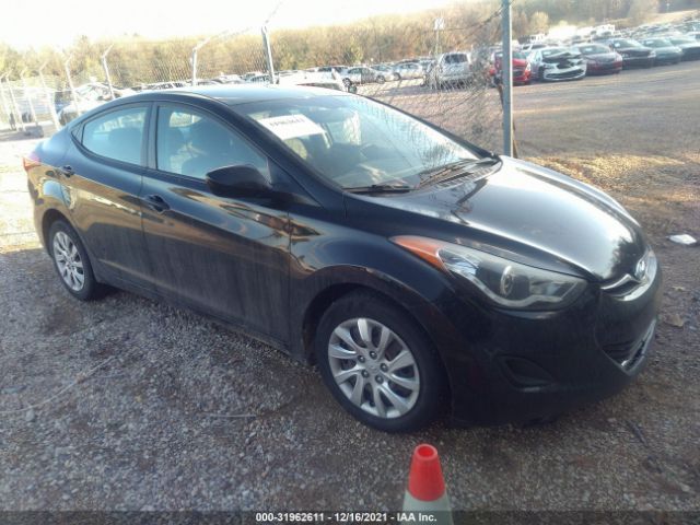 hyundai elantra 2012 kmhdh4ae1cu456593