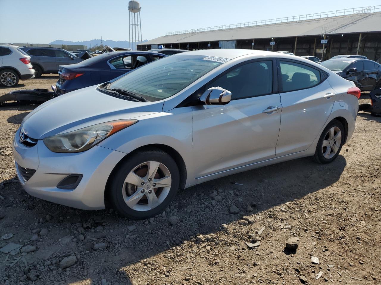 hyundai elantra 2013 kmhdh4ae1du024975