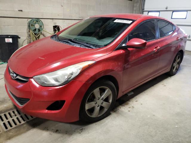 hyundai elantra 2013 kmhdh4ae1du560065