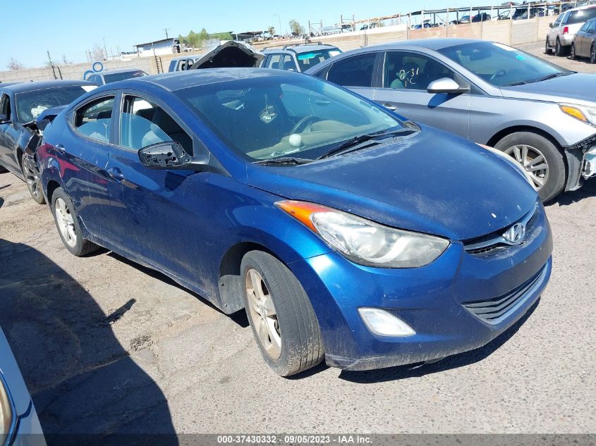 hyundai elantra 2013 kmhdh4ae1du571597