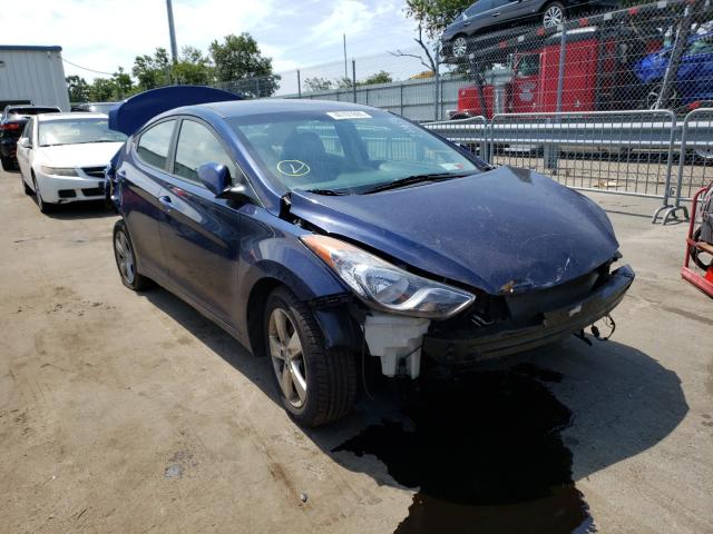 hyundai elantra gl 2013 kmhdh4ae1du710496