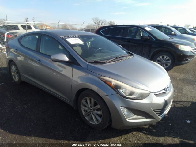 hyundai elantra 2014 kmhdh4ae1eu083364