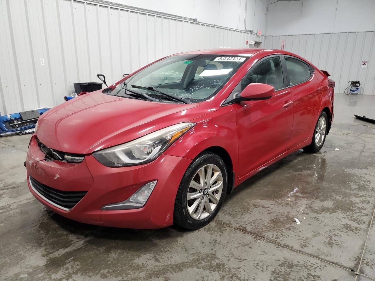 hyundai elantra 2014 kmhdh4ae1eu108523