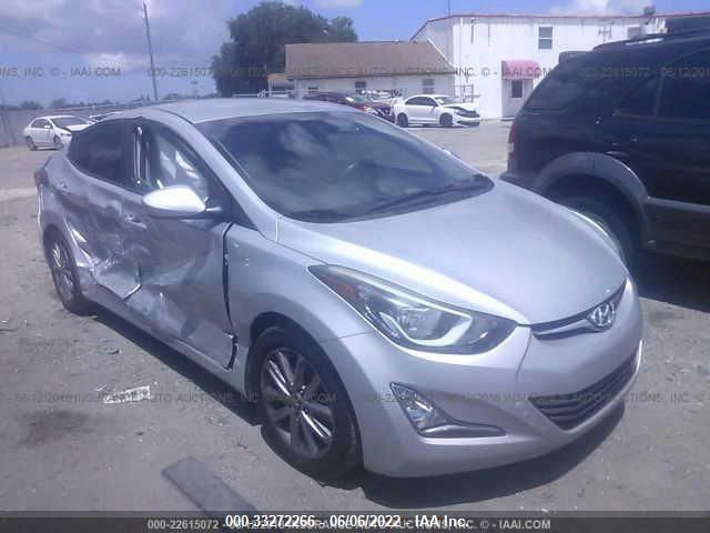 hyundai elantra 2014 kmhdh4ae1eu164980