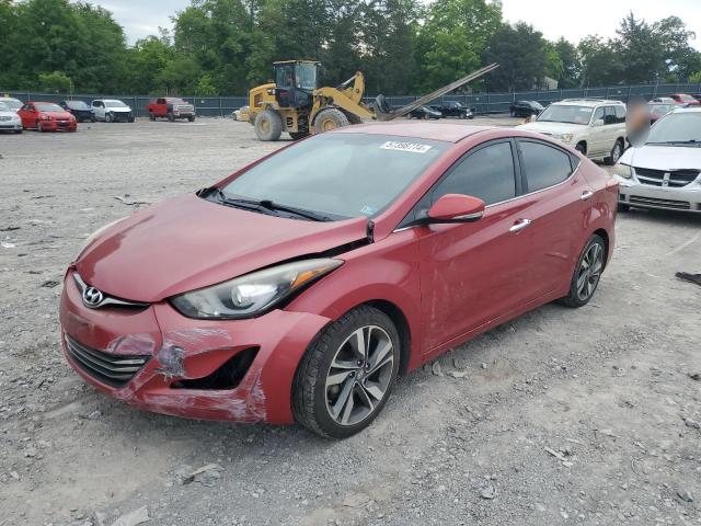 hyundai elantra 2014 kmhdh4ae1eu165336