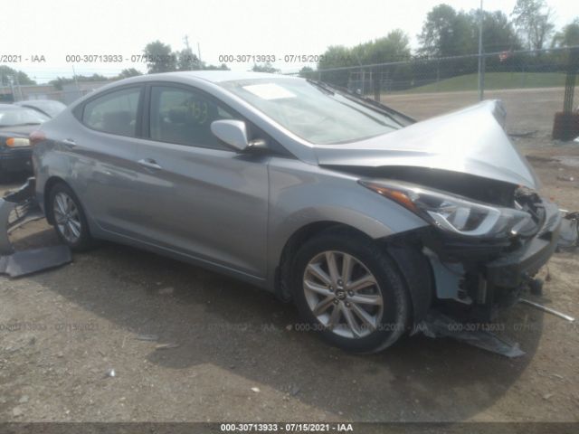 hyundai elantra 2014 kmhdh4ae1eu191001