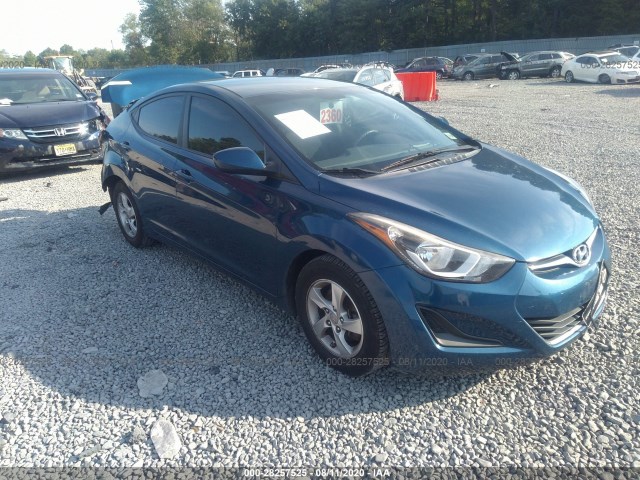 hyundai elantra 2015 kmhdh4ae1fu224340