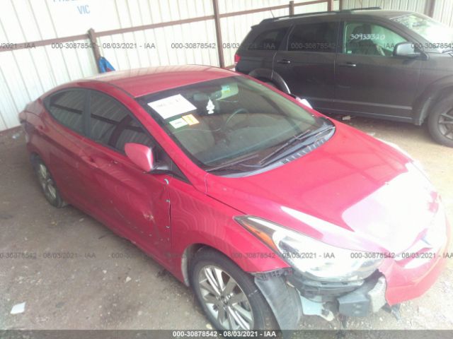 hyundai elantra 2015 kmhdh4ae1fu350889