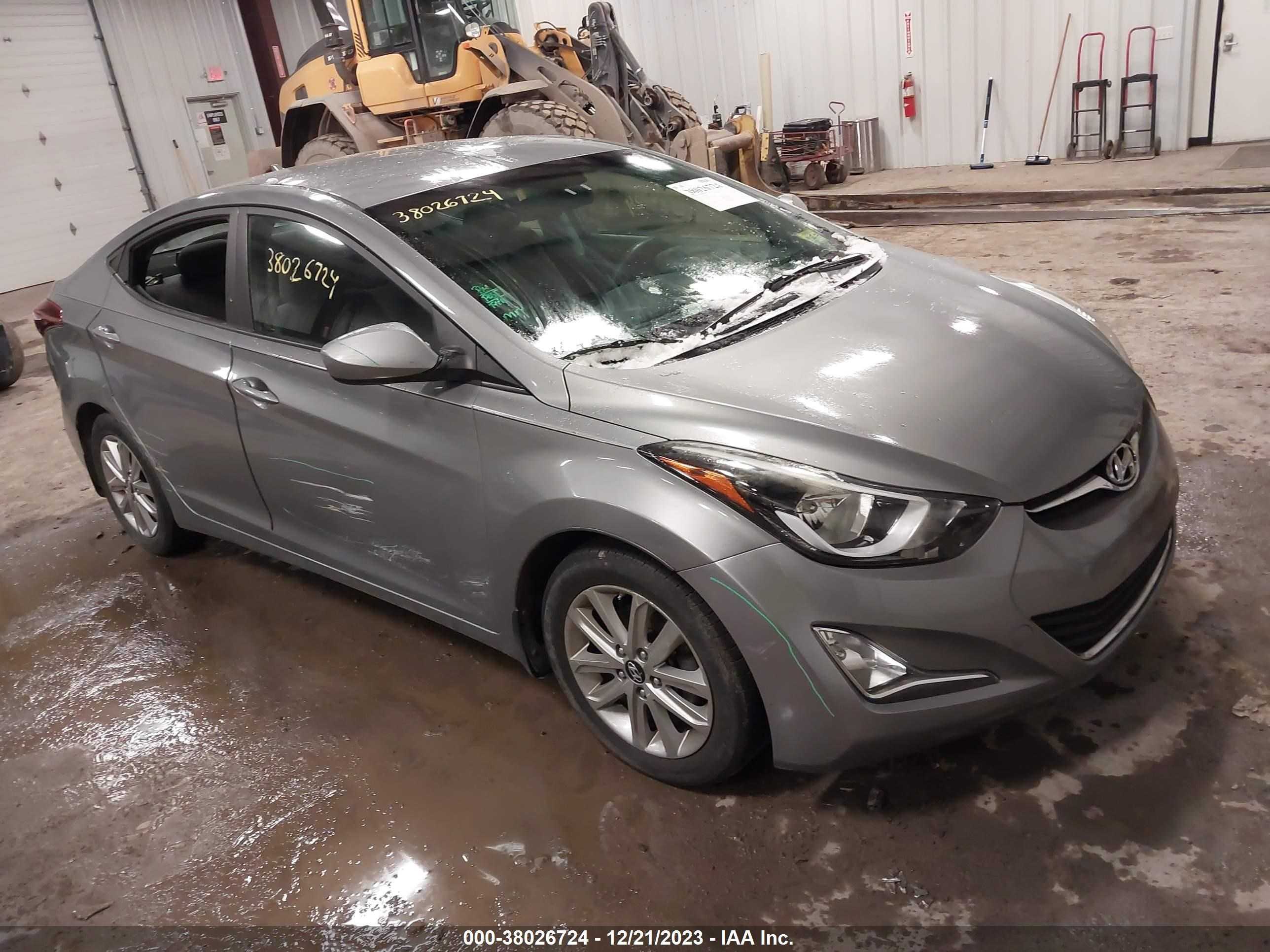 hyundai elantra 2015 kmhdh4ae1fu358071