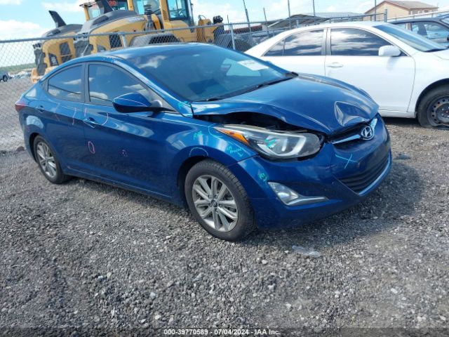 hyundai elantra 2015 kmhdh4ae1fu389286